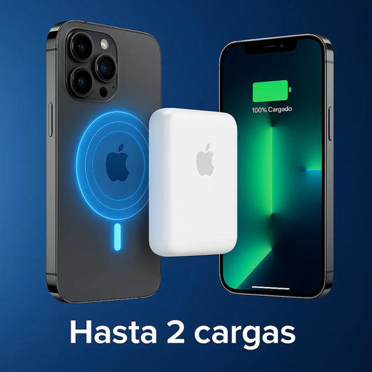 Cargador Inalámbrico Para Iphone 10000 Mah Magsafe Portátil Blanco