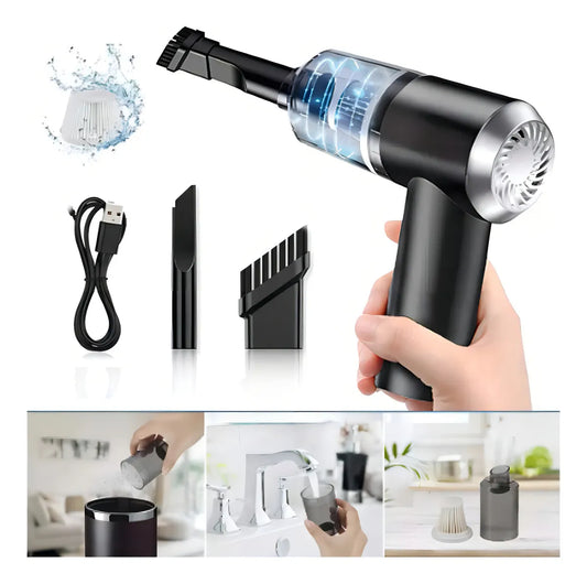 Mini Aspiradora Portátil Recargable Auto